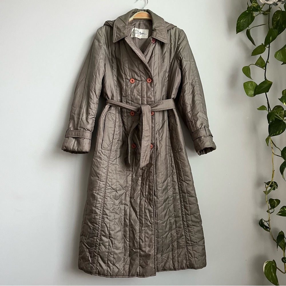 Croydon Vintage Quilted Trench